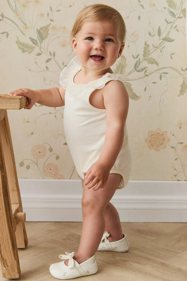 Adalyn Playsuit-Parchment