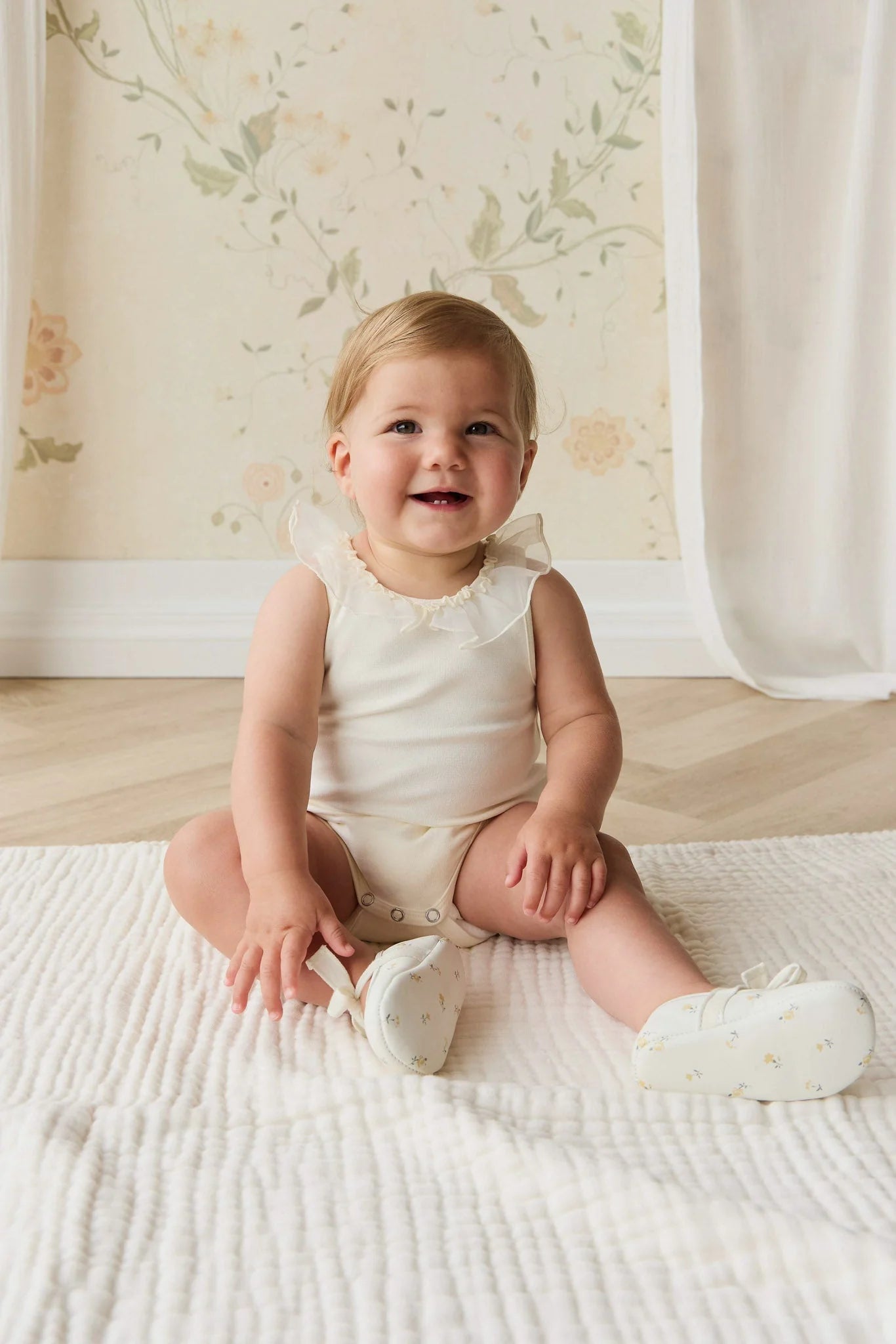 Adalyn Playsuit-Parchment