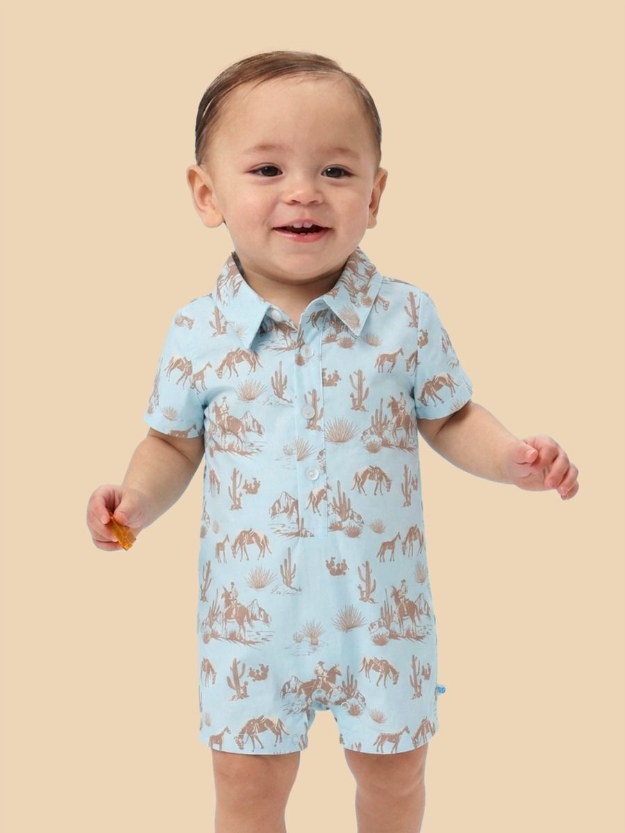 Blue Trail Western Romper