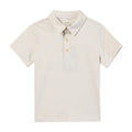 CREAM PIQUE POLO