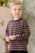 Iver Long Sleeve Tee- Regal Stripe