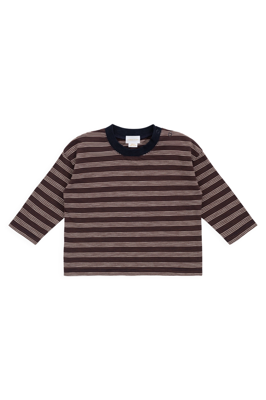 Iver Long Sleeve Tee- Regal Stripe