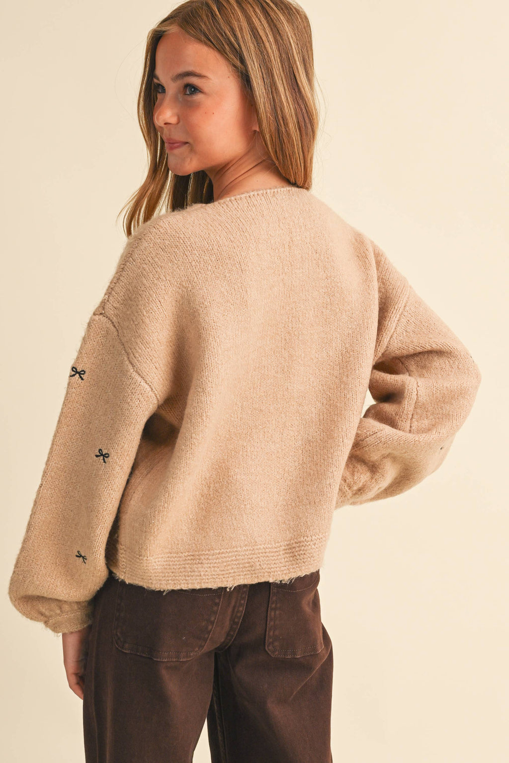 Margot Bow Cardigan