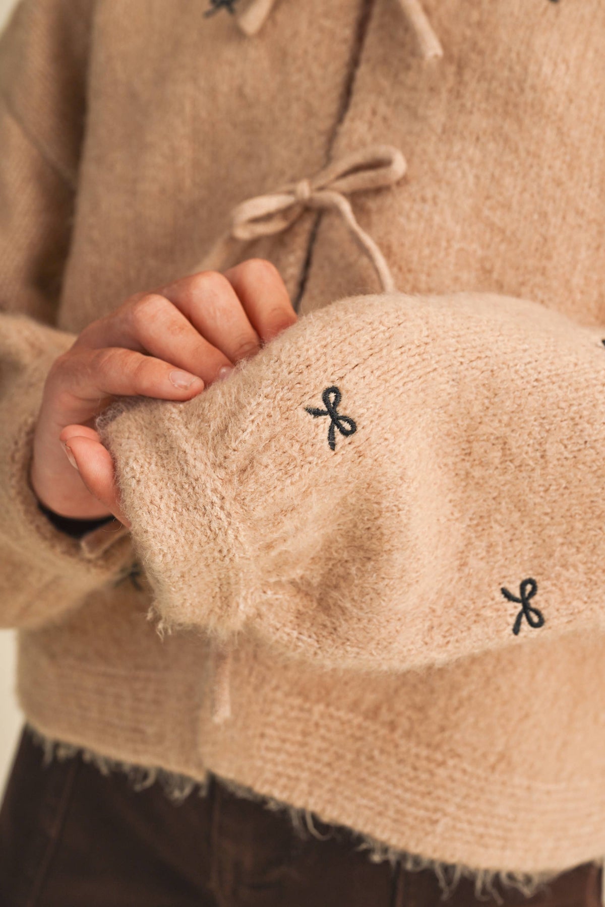 Margot Bow Cardigan