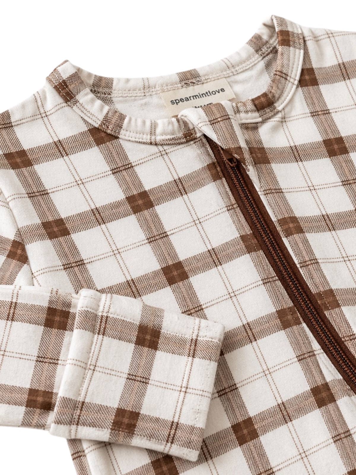 Homestead Plaid Footie