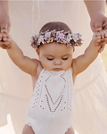 Drake Crochet Halter Romper