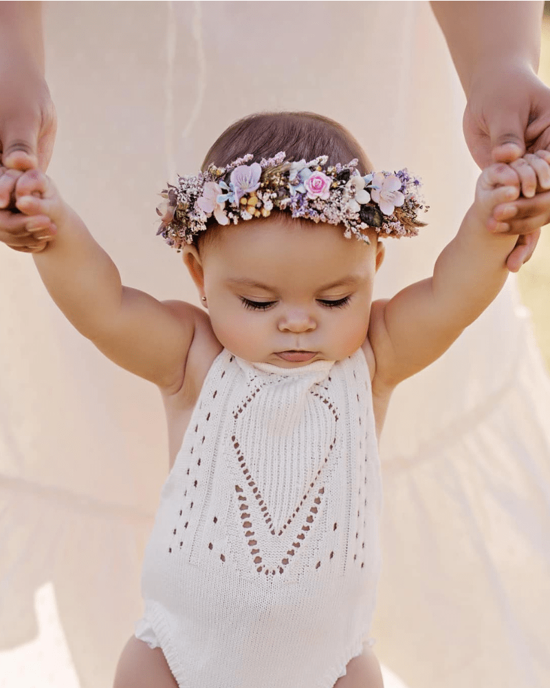 Drake Crochet Halter Romper