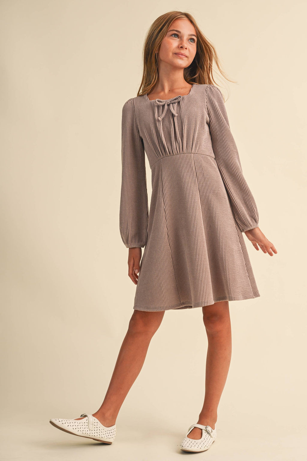 Lila Mocha Dress