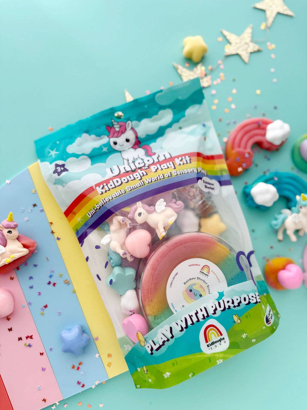 Unicorn KidDough Play Kit