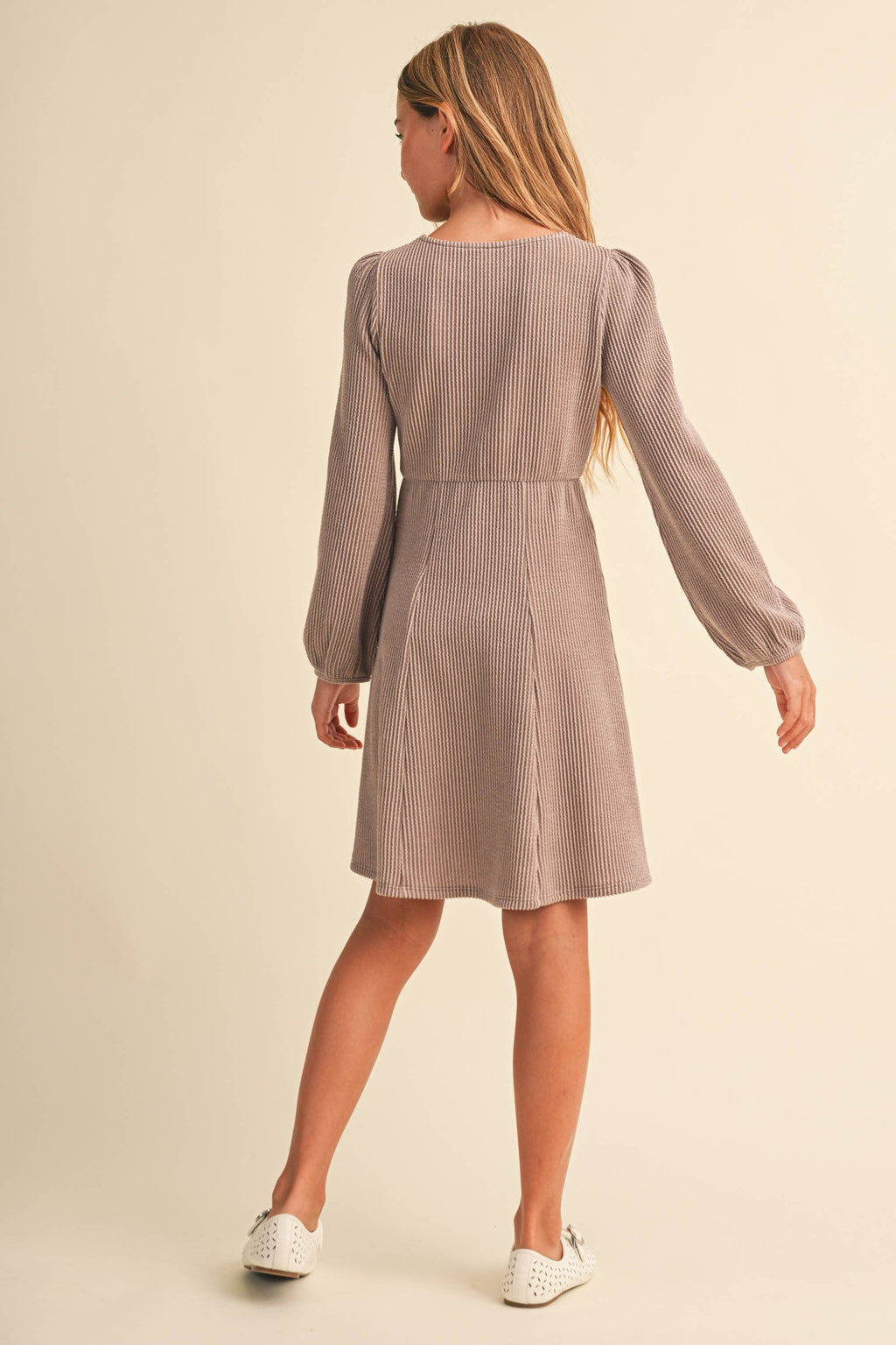 Lila Mocha Dress