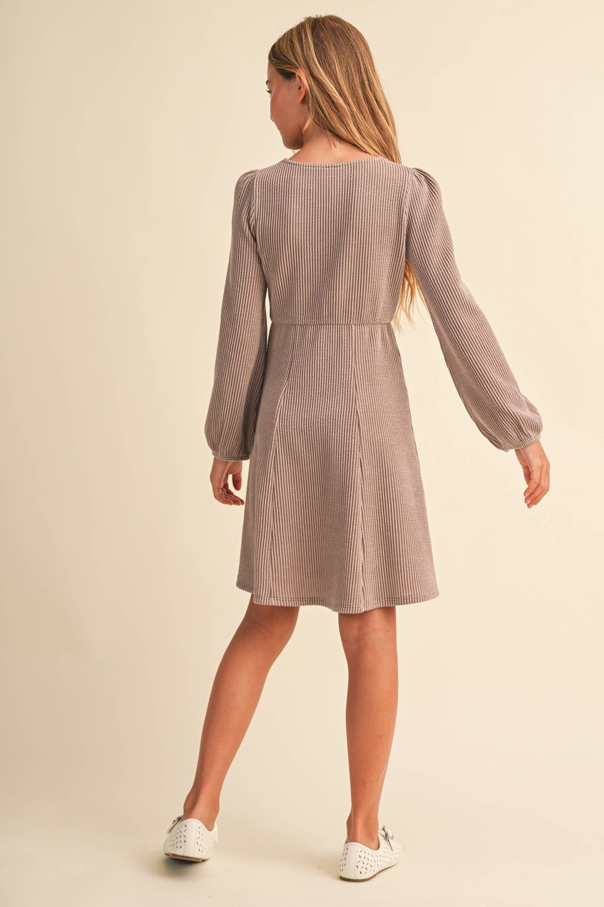 Lila Mocha Dress