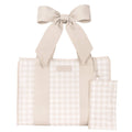 Case-Mate Bow Jelly Tote- Matte Latte