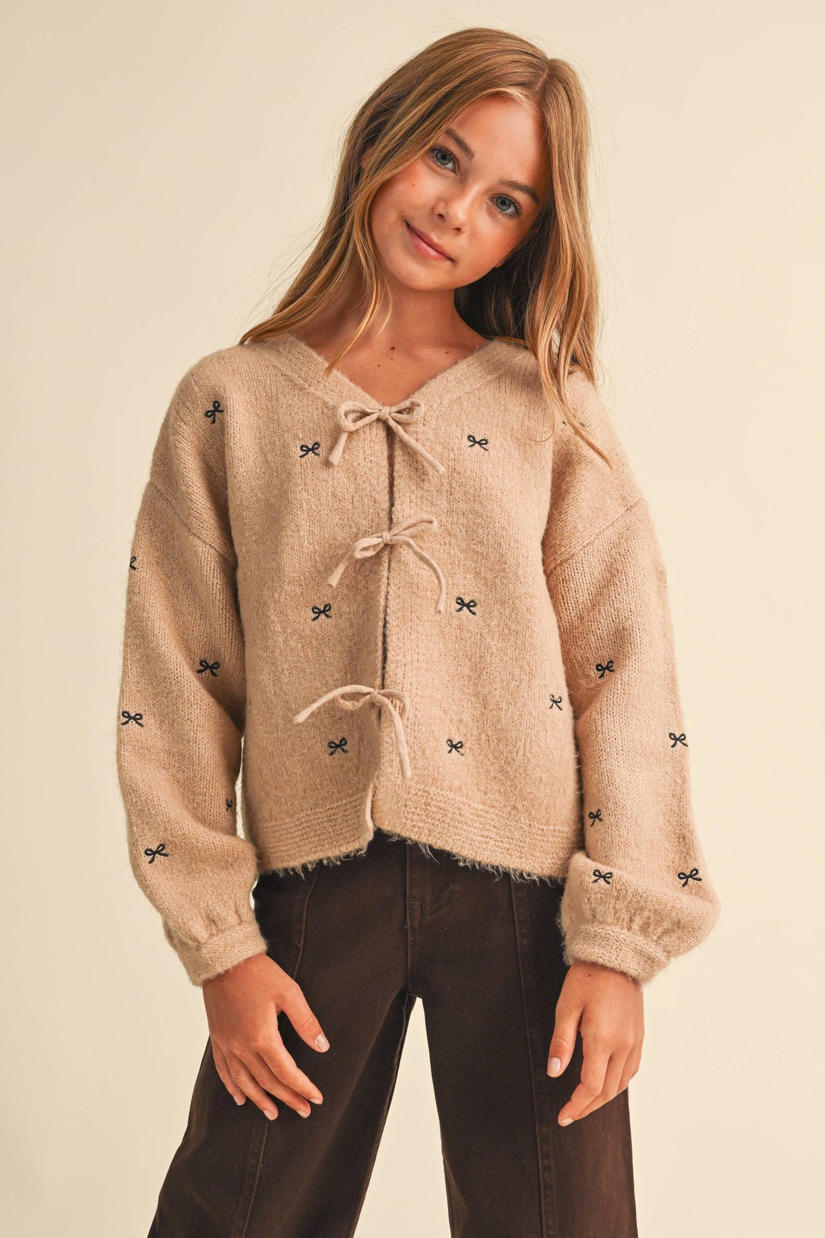 Margot Bow Cardigan