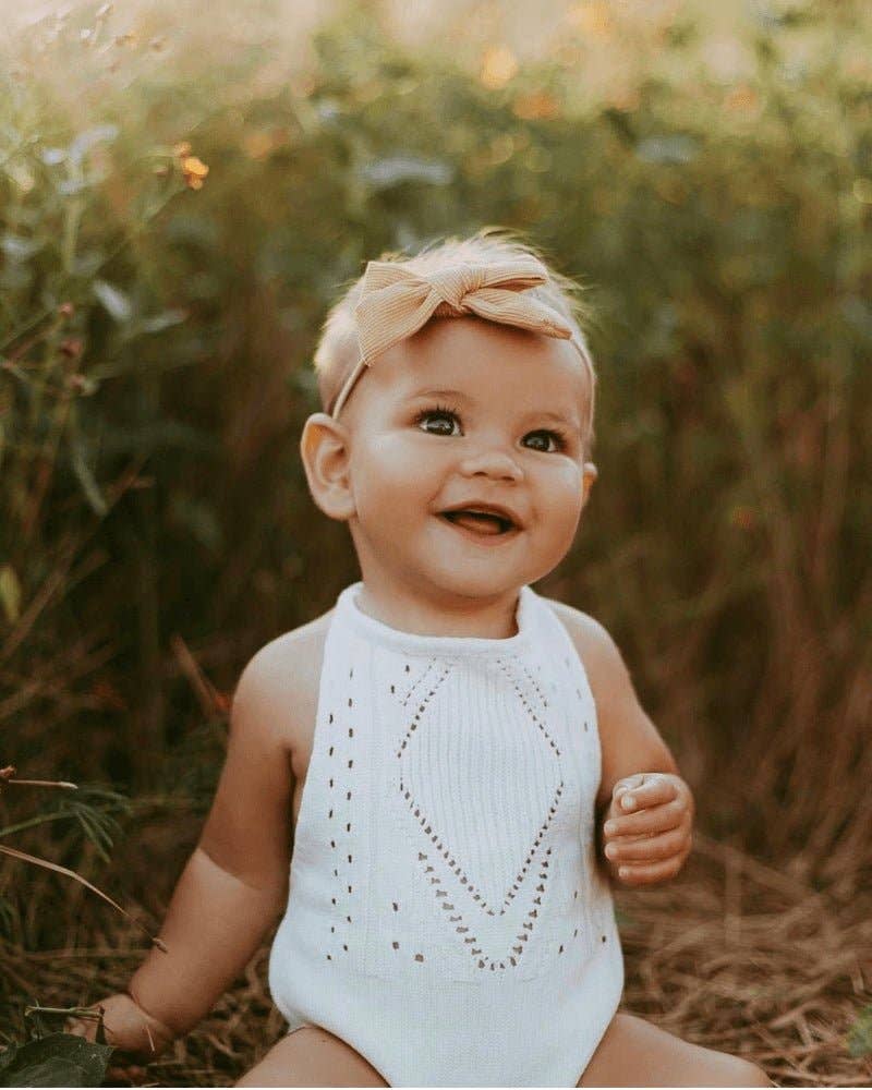 Drake Crochet Halter Romper