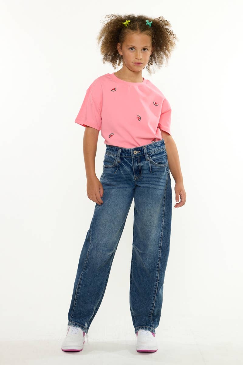 Youth Low Slung Horseshoe Jean