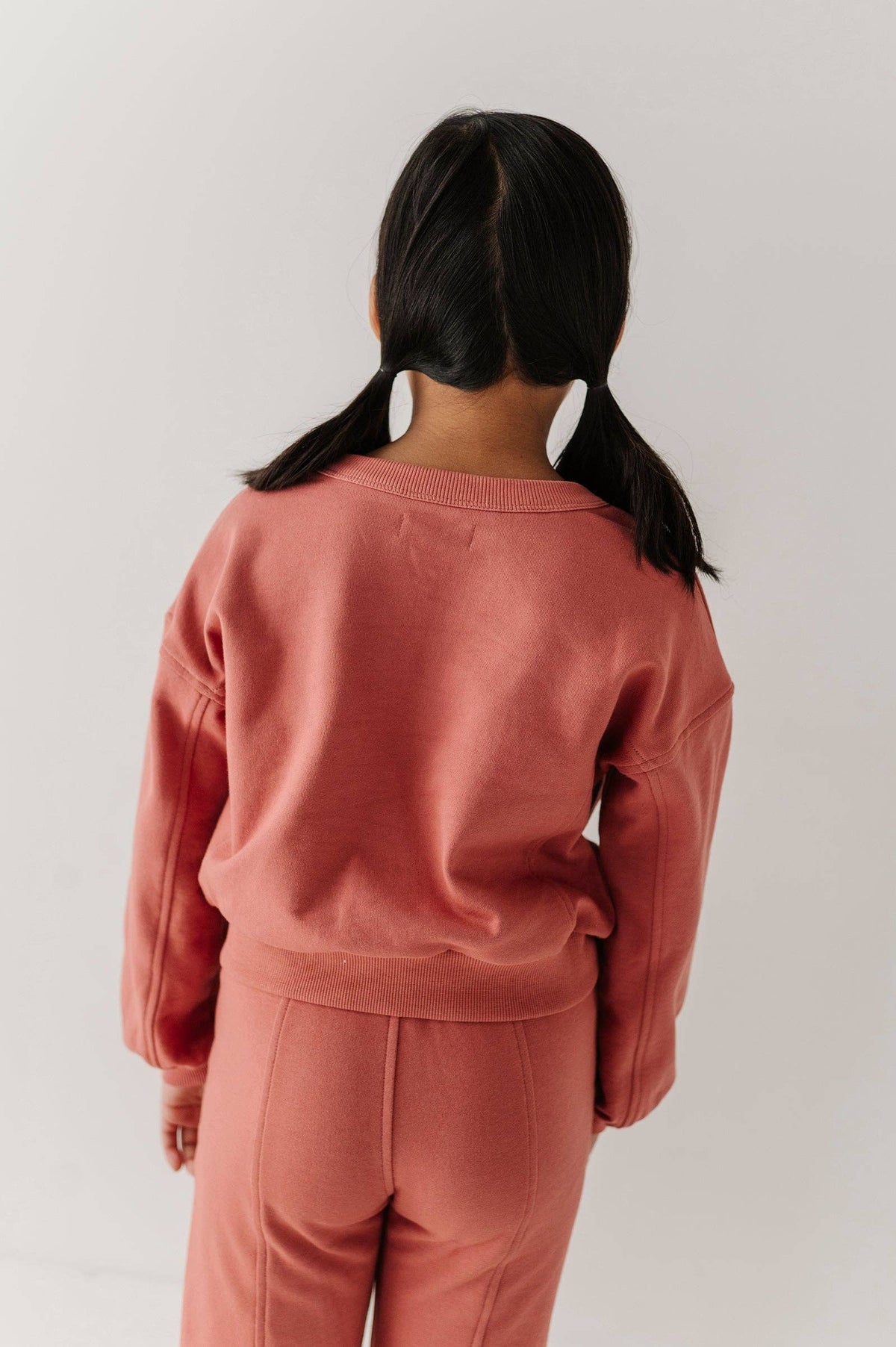 Terry Crop Sweatshirt