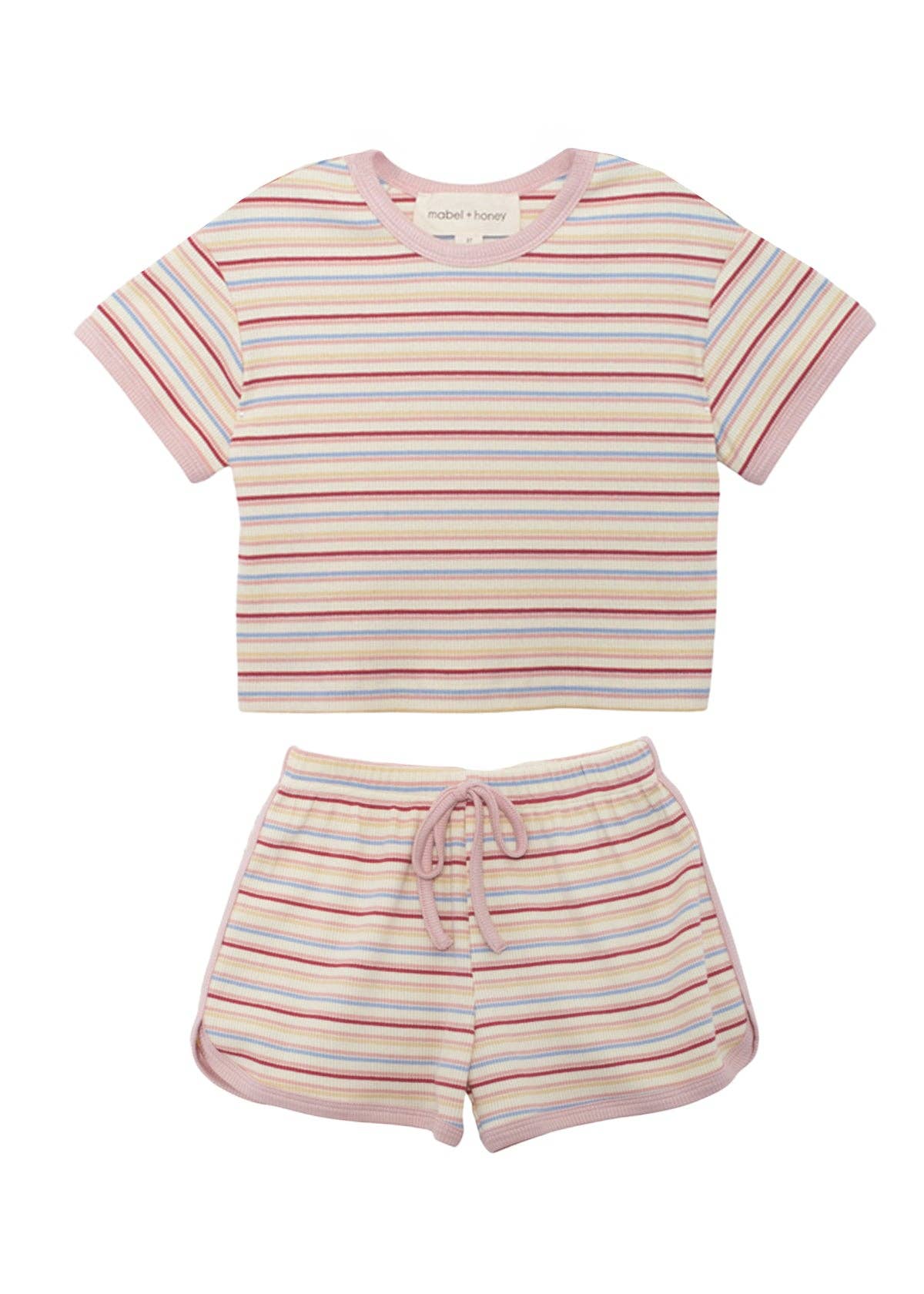 Sunset Sherbet Short Set