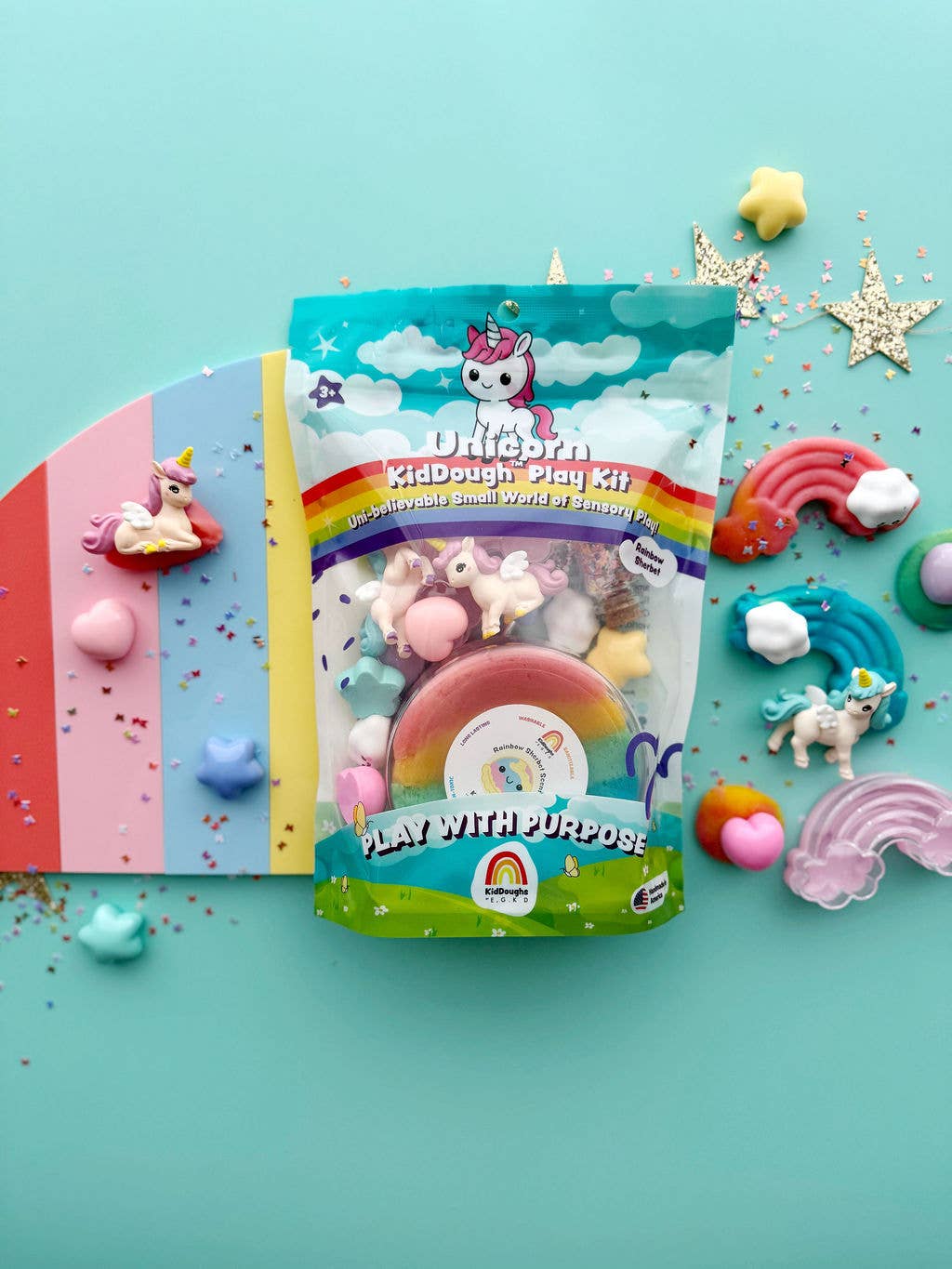 Unicorn KidDough Play Kit